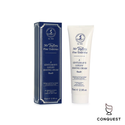 【 CONQUEST 】Taylor of Old Bond Street Mr Taylor 泰勒先生刮鬍膏 75ml