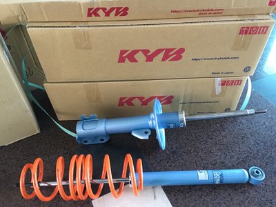 【童夢國際】日本 KYB NEW SR藍筒避震器 / 三菱 GB 01 LANCER / VIRAGE 專用可搭配短彈簧