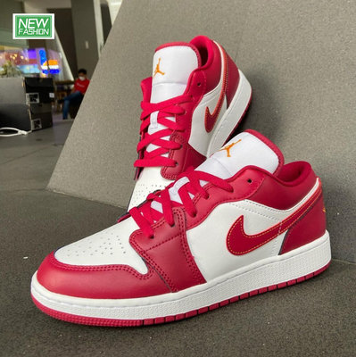 Nike Air Jordan 1 Low Cardinal Red 白紅 553560-607