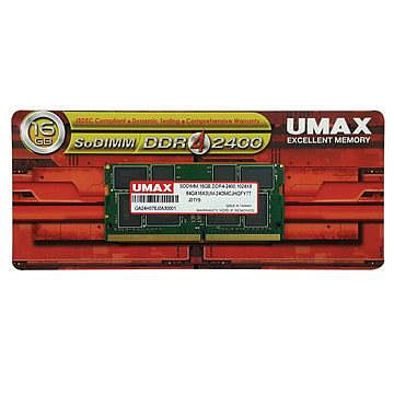【台中自取】全新 UMAX DDR4 2400 16GB 筆記型記憶體/終身保固