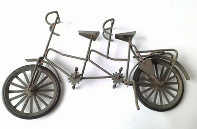 早期鐵製造型腳踏車