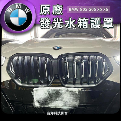 BMW G05 G06 X5 X6 發光鼻頭 發光水箱罩 大鼻頭 水箱罩 原廠螢幕控制 飾光水箱護罩 LED水箱護罩