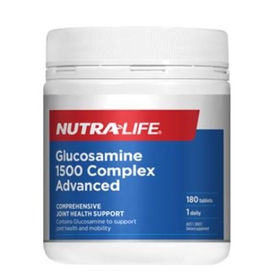 紐西蘭紐樂 Nutralife 關節 加強 180顆 glucosamine Advanced 紐澳代購代買品質保證