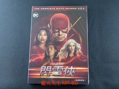 [藍光先生DVD] 閃電俠：第六季 The Flash 四碟精裝版 ( 得利正版 )