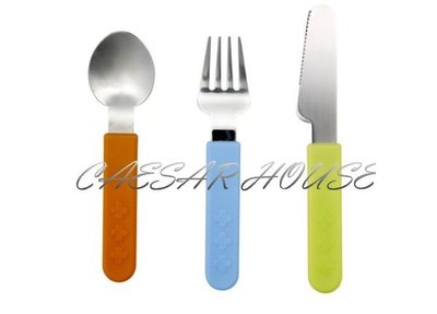 ╭☆卡森小舖☆╮【IKEA】SMASKA 兒童廚房餐具套組-刀子+叉子+湯匙-絕版限量-高質感