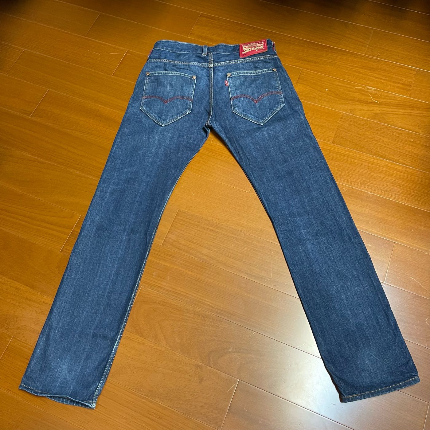 Size 32/34) Levi's 504 紅皮標中低腰牛仔褲（32-4） | Yahoo奇摩拍賣