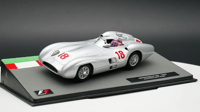 ixo 1:43 F1賽車合金汽車模型Mercedes W196 Juan Manuel Fangio