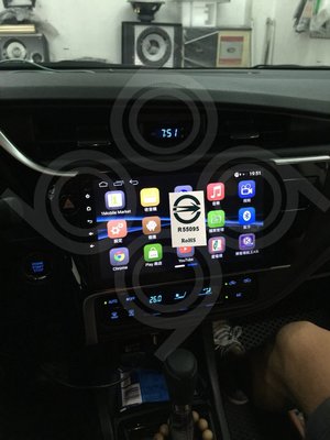 Toyota Altis 11.5代-10吋安卓專用機.Android.觸控螢幕.usb.導航.網路電視.公司貨一年保固