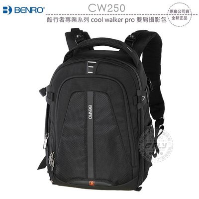 《飛翔無線3C》BENRO 百諾 CW250 酷行者專業系列 cool walker pro 雙肩攝影包￨公司貨￨相機包