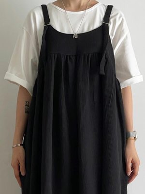 【2023山東玖月號】23SS！韓國製  YOOM  日系細帶連身洋裝
