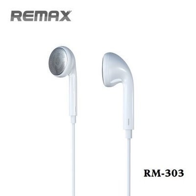 【勁昕科技】REMAX RM-303 平耳式 耳塞式 入耳式 麥克風 音樂耳機
