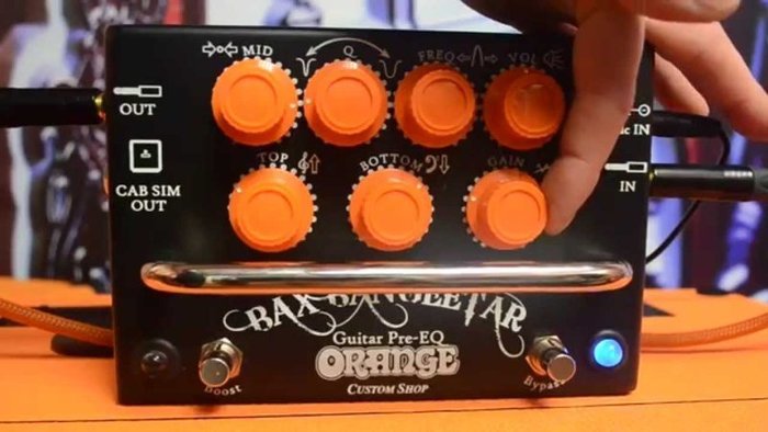 現代樂器 英國orange Bax Bangeetar Guitar Pre Eq 前級eq 效果器 Yahoo奇摩拍賣