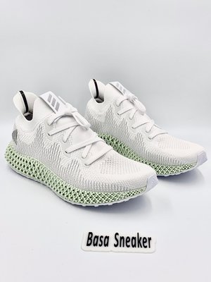 Adidas ALPHAEDGE 4D AQ0742白綠Futurecraft編織襪套Primeknit馬牌底慢跑鞋