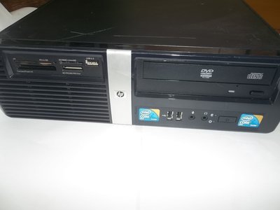 HP雙核心迷你電腦,E7500CPU,4G記憶體,320G硬碟,,型號:dx2810 SFF