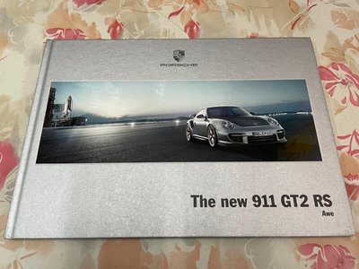 PORSCHE 保時捷原廠型錄 The new 911 GT2 RS Awe 英文版 特價$350免運