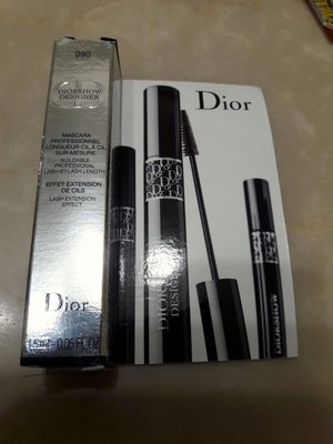Dior 迪奧絕對搶眼飛翹睫毛膏1.5ml#090黑色精巧版價值NT$480有效期限201801