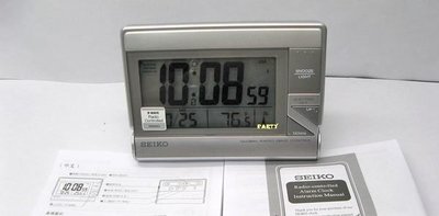 嚴選時計屋【SEIKO】精工SEIKO科技工藝無比精準電波鐘/鬧鐘 時鐘 QHR024S / QHR024