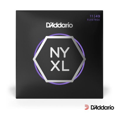 【又昇樂器 . 音響】D'Addario NYXL 1149 Nickel Wound 電吉他弦
