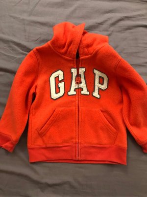 橘色正版gap 3years 連帽外套