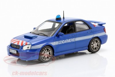 【M.A.S.H】[現貨特價] Altaya 1/43 Subaru Impreza Gendarmerie blue
