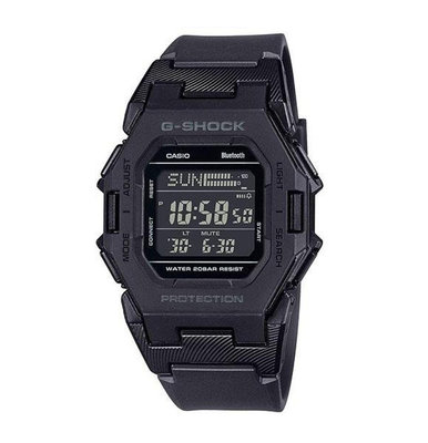 CASIO 卡西歐 G-SHOCK 藍牙 數位電子錶款 (黑) GD-B500-1