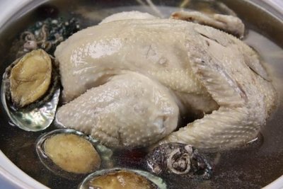 【年菜系列 】鮑魚人蔘雞湯 帶殼鮑魚(30顆/1000g)/10顆+全雞人蔘湯底~一級棒的全雞人蔘湯底