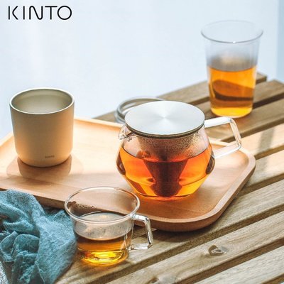 Kinto cast玻璃杯子泡茶早餐咖啡男女士家用白開透明水杯咖啡杯子超夯 正品 現貨