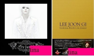 李準基韓國版J-Style 專輯 +Lee Joon Gi Coming Back! In Japan日本豪華版2DVD
