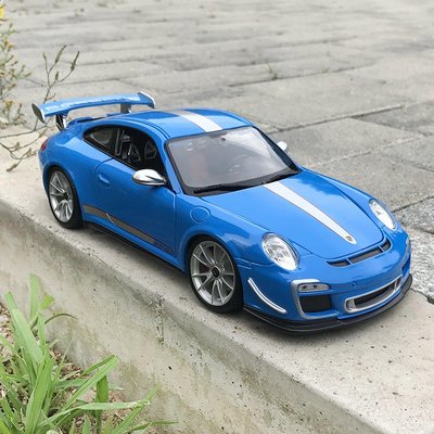免運現貨汽車模型機車模型比美高bburago 1:18 保時捷911 GT3 RS 跑車模型合金汽車模型