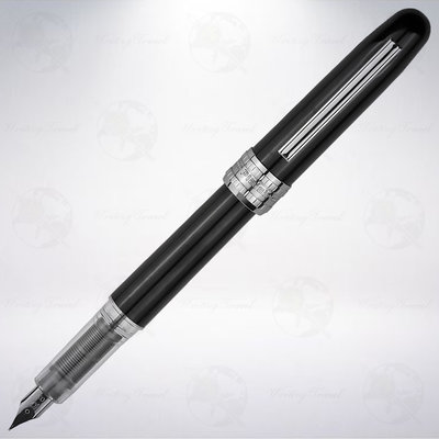 日本 Platinum 白金 PLAISIR 日本傳說 阿瑪比埃 AMABIE 特別版鋼筆: 黑色