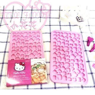 ♥小公主日本精品♥Hello kitty凱蒂貓造型粉色矽膠模壓模造型模模具盒製冰模肥皂模點心模56883008