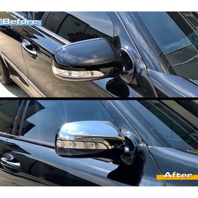 【JR佳睿精品】06-09 Benz 賓士 E240 E320 E350 改裝 鍍鉻後視鏡飾蓋 後照鏡蓋 貼片 貼紙