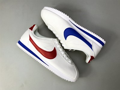 Nike Classic Cortez 經典 白藍紅 皮革 鴛鴦 休閒運動慢跑鞋 阿甘鞋 885724-164