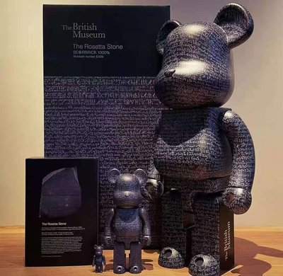 《潮流本舖》BE@RBRICK BEARBRICK Rosetta Stone 1000% 大英博物館 羅賽塔 石碑