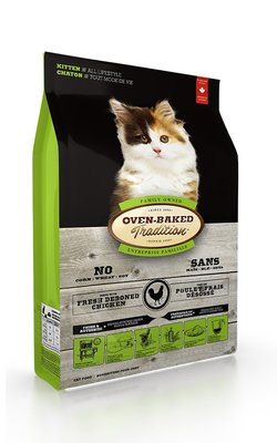 【李小貓之家】加拿大oven-baked《烘焙客貓飼料-多種配方-2.27kg》