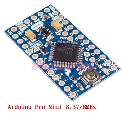 《德源科技》r)SPF原廠 Arduino Pro Mini 3.3V/8MHz 微控制板 基於ATmega328