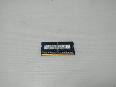 607 [大鋼牙二手3C]筆電記憶體 HYNIX DDR3L-1600/8G ( 一元起標 )