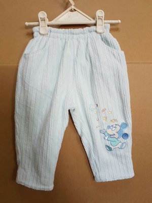 二手麗嬰房Disney長褲，兩面可穿，適合6個月左右