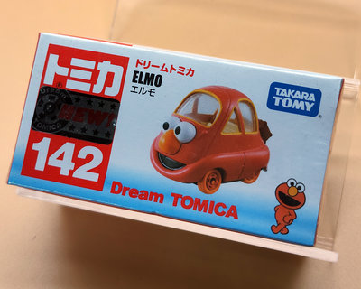 [售完]28945 2015年 日本 絕版 Tomy Tomica 142 ELMO 芝麻街 合金車 金屬車 多美車