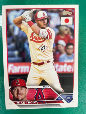 2023 Topps Japan Edition Mike Trout
