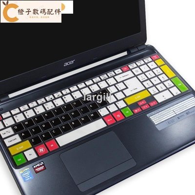 15.6寸Acer筆電鍵盤膜鍵盤保護膜E5-572G E1 V3 571G 570Gp2128[橙子數碼配件]