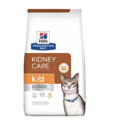 Hills 貓 k/d kd 腎臟處方 含雞肉 飼料 希爾斯 希爾思 7252 (4磅)