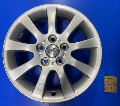 ［泰和輪胎］ 5-114.3 Lexus 16吋原廠鋁圈