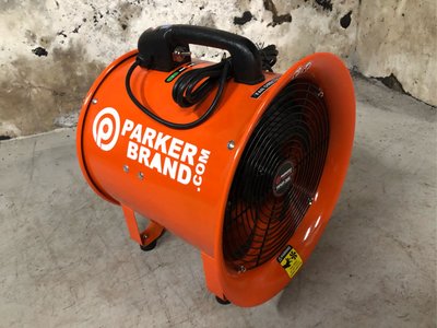 台南擺攤風扇12”手提風管機 抽送風機 風鼓英國🇬🇧品牌PARKER BRAND鼓風機抽送風機