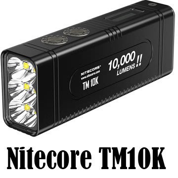 【電筒王 隨貨附發票 江子翠捷運3號出口】Nitecore TM10K 10000流明 USB 小怪獸 掌上型手電筒