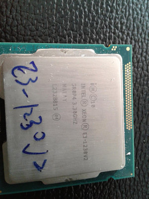 【 創憶電腦 】Intel Xeon E3-1230 V2 3.3G / 8M 1155 腳位 CPU 直購價400元