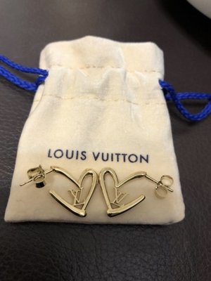 Louis Vuitton M01420 Cadenas Earrings