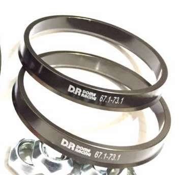 童夢國際 D.R 強化 鋁圈中心孔專用 鋁合金軸套 束心 CNC 熱處理 陽極 73.1 64.1 66.1 67.1