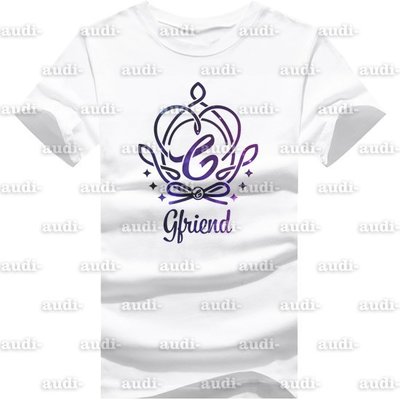 【須預購】GFriend 白色短T T-Shirt T恤 短袖T恤 SinB Sowon Yerin銀河 T-SHIRT