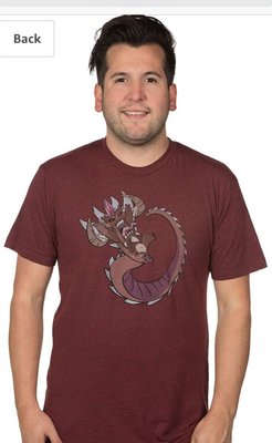Diablo III Mens Cartoon Lord of Terror Premium  T-Shirt 暗黑破壞神 迪亞布羅 S號